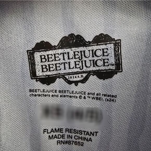 BeetleJuice Astrid Girl's Character Costume Satinet and Tulle Nightgown, Gown - Picture 5 of 9